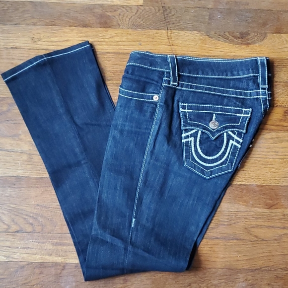 True Religion Dark Denim Jeans - Picture 1 of 9